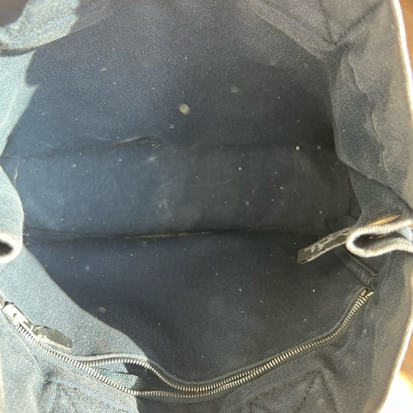 Hermes Vintage Toile Fourre Tout PM (Authentic) - Picture 7 of 8